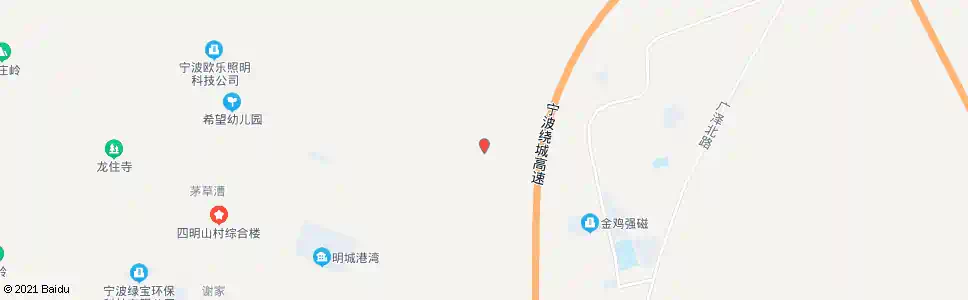宁波朱浪漕_公交站地图_宁波公交_妙搜公交查询2025