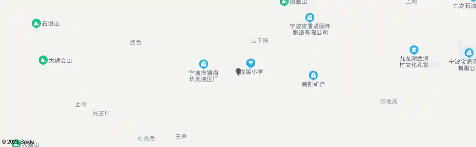 宁波汶溪_公交站地图_宁波公交_妙搜公交查询2025