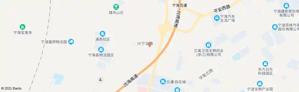 宁波杏蒋_公交站地图_宁波公交_妙搜公交查询2025