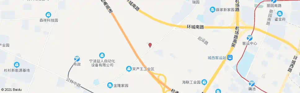 宁波包家_公交站地图_宁波公交_妙搜公交查询2025