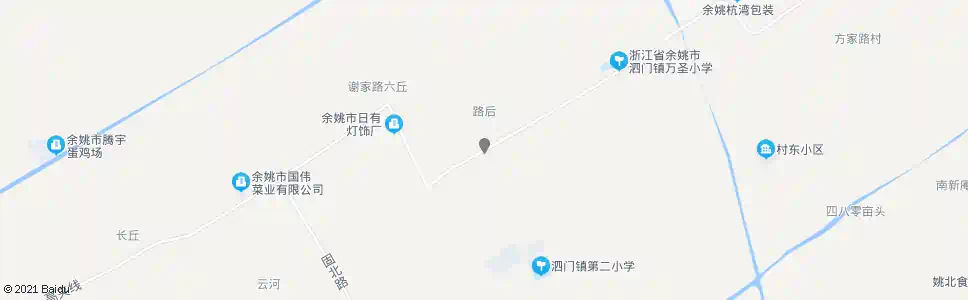 宁波谢家路东_公交站地图_宁波公交_妙搜公交查询2025