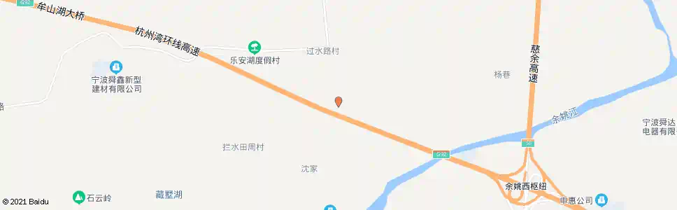 宁波江下(北行)_公交站地图_宁波公交_妙搜公交查询2025