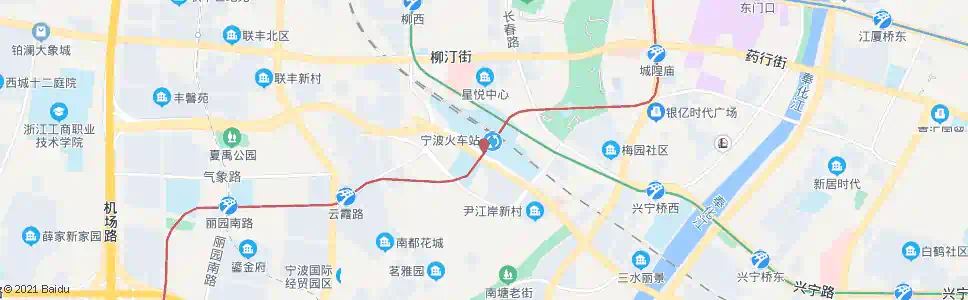 宁波西径_公交站地图_宁波公交_妙搜公交查询2025