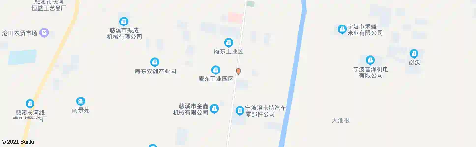 宁波庵东南站_公交站地图_宁波公交_妙搜公交查询2025