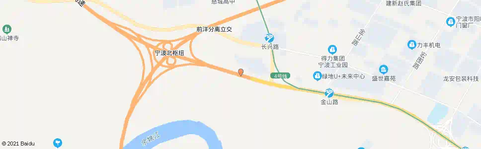 宁波潭北路站_公交站地图_宁波公交_妙搜公交查询2025