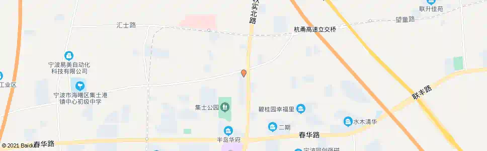 宁波华升草艺_公交站地图_宁波公交_妙搜公交查询2025
