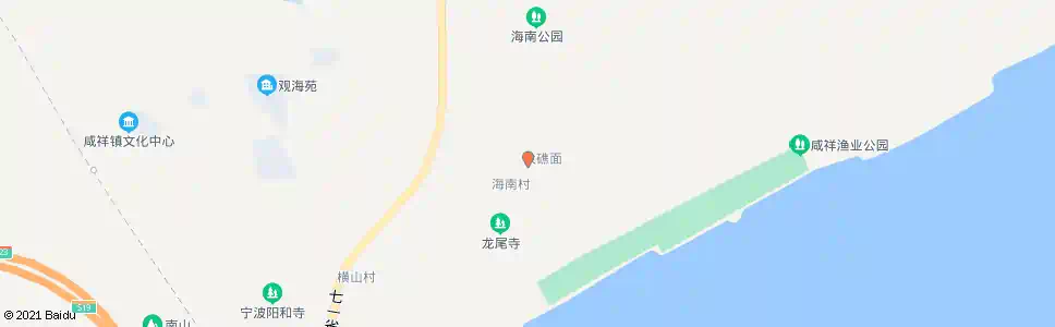 宁波大礁面_公交站地图_宁波公交_妙搜公交查询2025