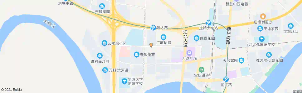 宁波三和嘉园_公交站地图_宁波公交_妙搜公交查询2025
