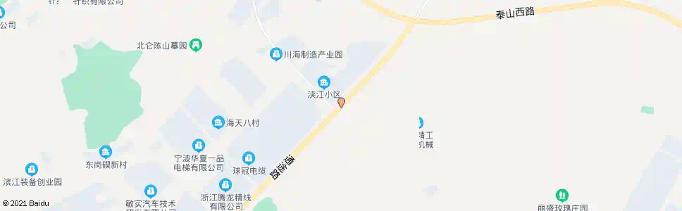 宁波海天路_公交站地图_宁波公交_妙搜公交查询2025