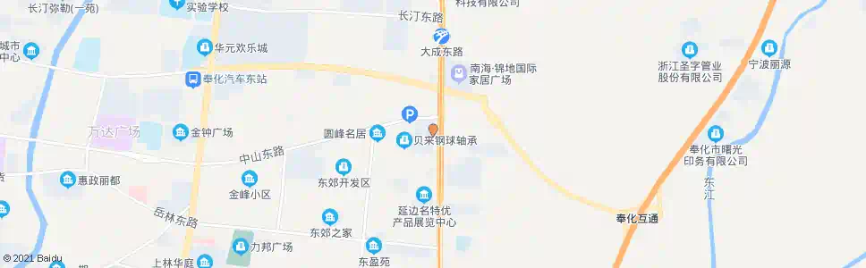 宁波波英公司_公交站地图_宁波公交_妙搜公交查询2025