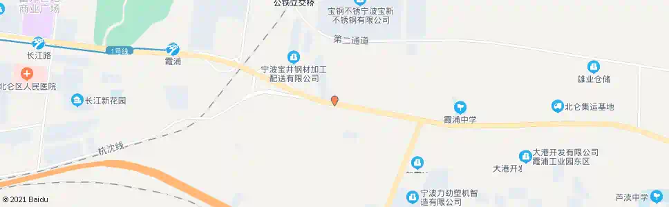 宁波山前_公交站地图_宁波公交_妙搜公交查询2025