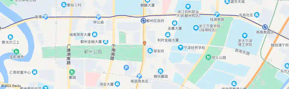 宁波天童南路首南中路口_公交站地图_宁波公交_妙搜公交查询2025