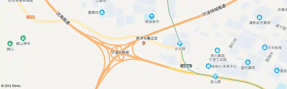 宁波江西_公交站地图_宁波公交_妙搜公交查询2025