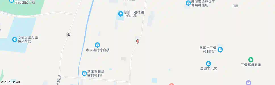 宁波福合院村幼儿园_公交站地图_宁波公交_妙搜公交查询2025