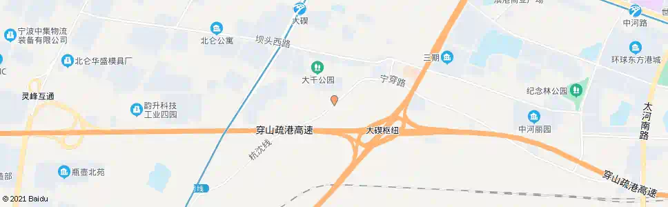 宁波人民路_公交站地图_宁波公交_妙搜公交查询2025