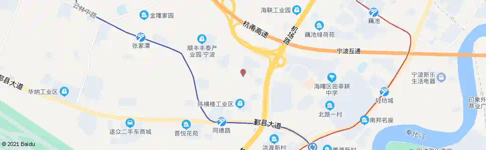 宁波陈横楼村_公交站地图_宁波公交_妙搜公交查询2025