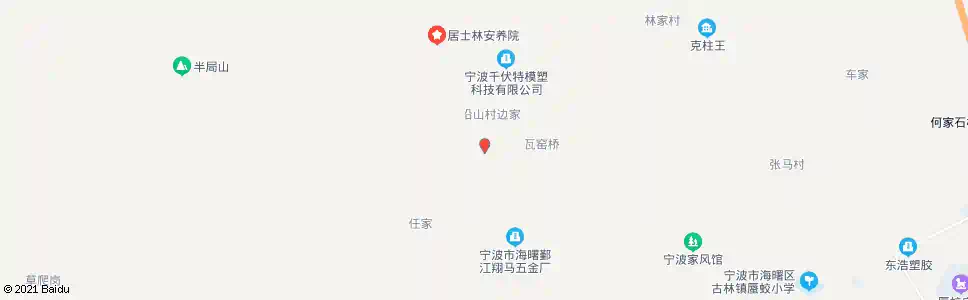 宁波沿山村_公交站地图_宁波公交_妙搜公交查询2025