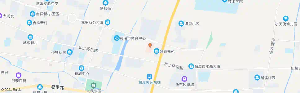 宁波慈溪市中医院_公交站地图_宁波公交_妙搜公交查询2025