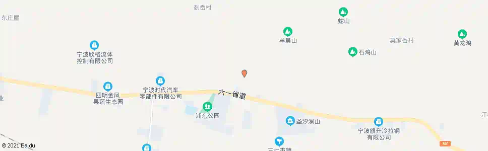 宁波三七市村_公交站地图_宁波公交_妙搜公交查询2025