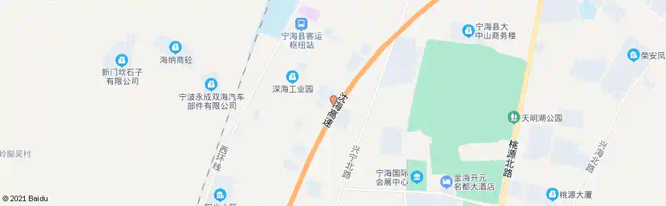 宁波金龙路中_公交站地图_宁波公交_妙搜公交查询2025