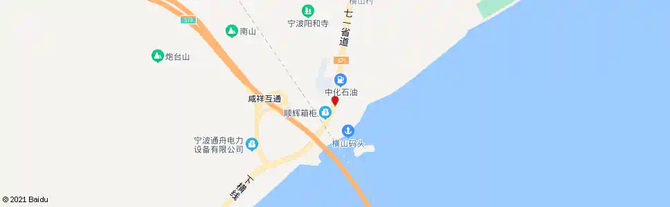 宁波横山码头(鄞州第一近海点)_公交站地图_宁波公交_妙搜公交查询2025