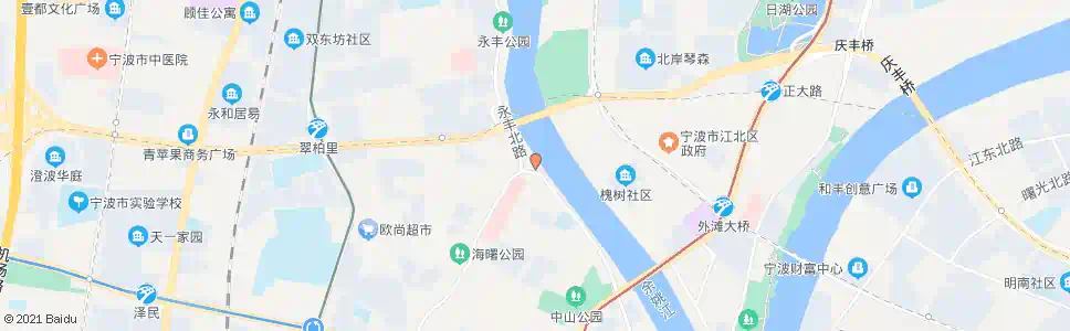 宁波华慈医院_公交站地图_宁波公交_妙搜公交查询2025