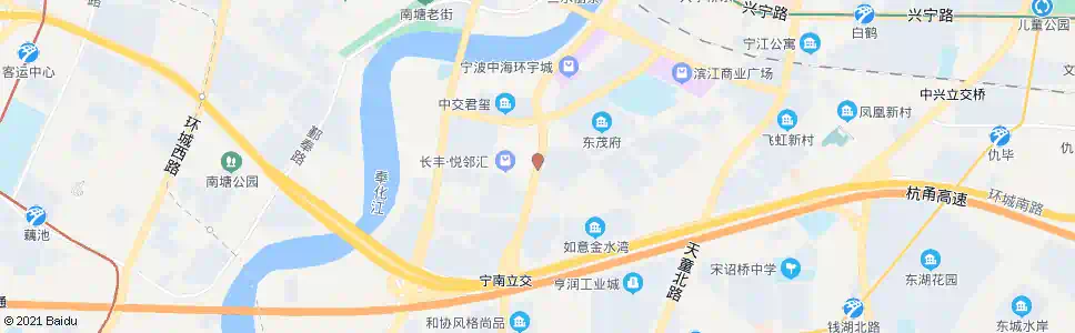 宁波长丰新村_公交站地图_宁波公交_妙搜公交查询2025