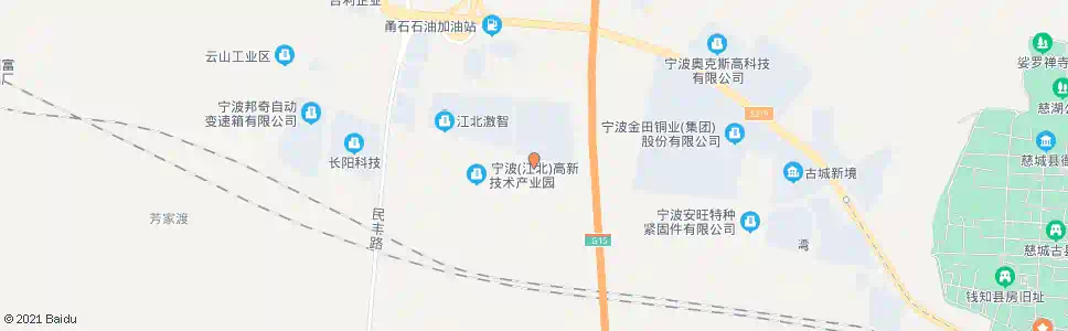宁波朝阳俞家_公交站地图_宁波公交_妙搜公交查询2025