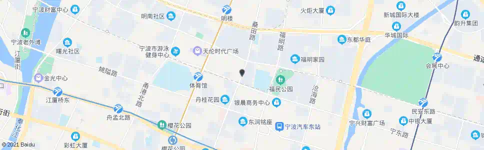 宁波锦苑小区东_公交站地图_宁波公交_妙搜公交查询2025