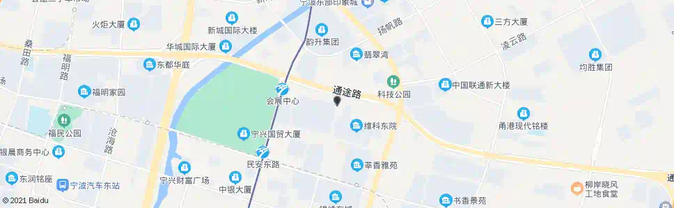 宁波河清北路通途路口_公交站地图_宁波公交_妙搜公交查询2025