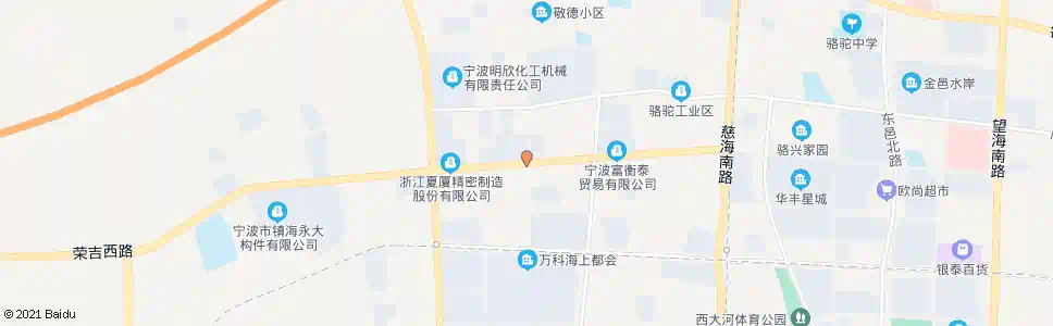 宁波田胡村_公交站地图_宁波公交_妙搜公交查询2025