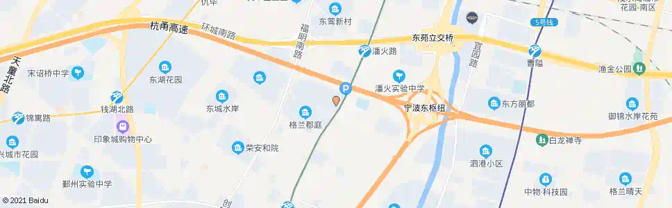 宁波潘火桥小区_公交站地图_宁波公交_妙搜公交查询2025