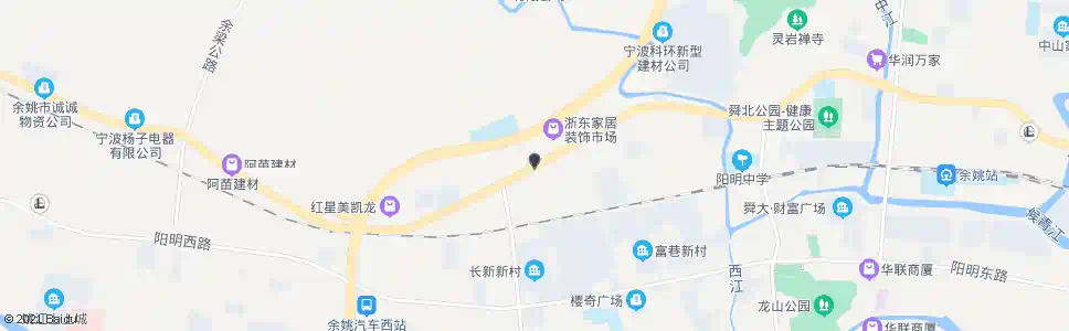 宁波农贸市场(余姚)_公交站地图_宁波公交_妙搜公交查询2025