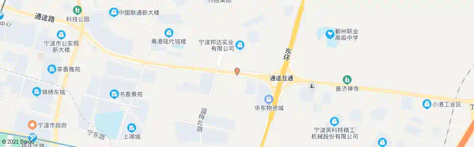 宁波新明达_公交站地图_宁波公交_妙搜公交查询2025