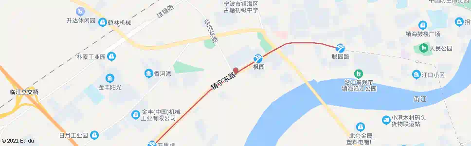 宁波镇海发电厂_公交站地图_宁波公交_妙搜公交查询2025