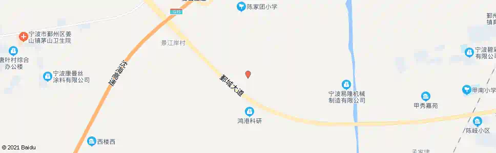 宁波汪巷卫生站_公交站地图_宁波公交_妙搜公交查询2025