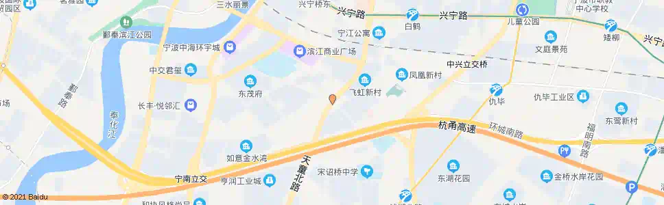 宁波天童北路兴宁路口_公交站地图_宁波公交_妙搜公交查询2025
