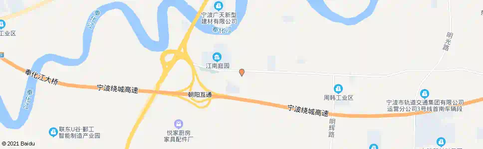 宁波翻石渡_公交站地图_宁波公交_妙搜公交查询2025