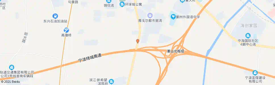 宁波新奥燃气(格兰春天铂园)_公交站地图_宁波公交_妙搜公交查询2025