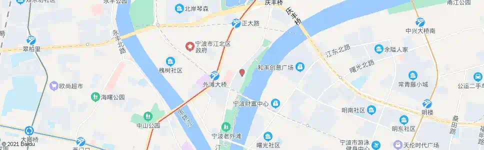 宁波公交白沙中心站_公交站地图_宁波公交_妙搜公交查询2025