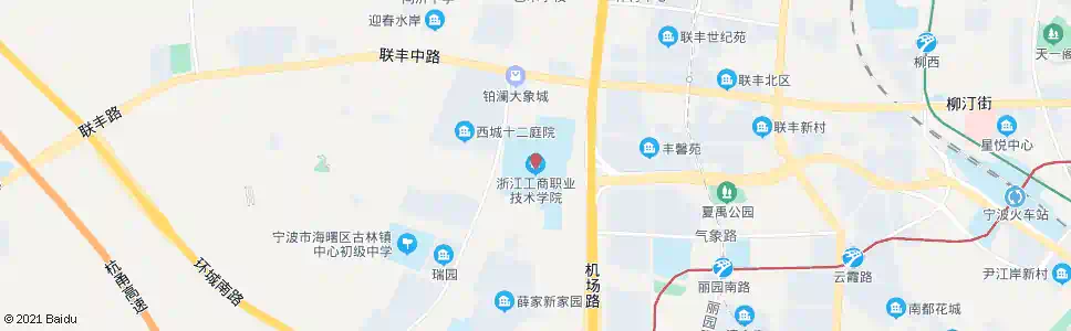 宁波工商职业技术学院_公交站地图_宁波公交_妙搜公交查询2025