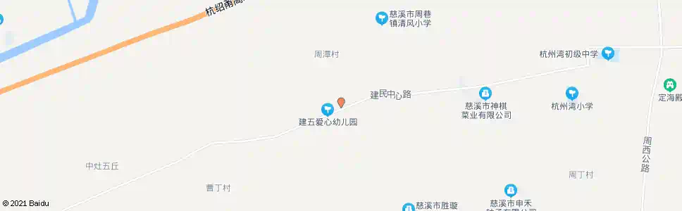 宁波建五_公交站地图_宁波公交_妙搜公交查询2025