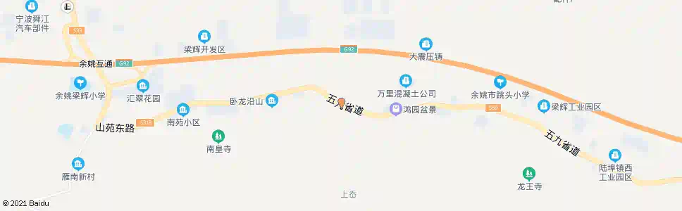 宁波叶岙_公交站地图_宁波公交_妙搜公交查询2025