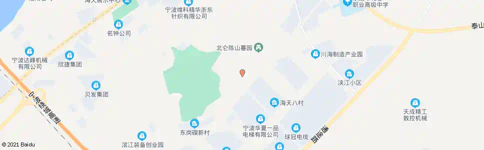 宁波陈山南_公交站地图_宁波公交_妙搜公交查询2025