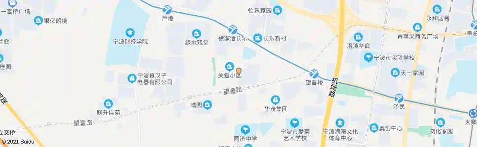 宁波关爱小区_公交站地图_宁波公交_妙搜公交查询2025
