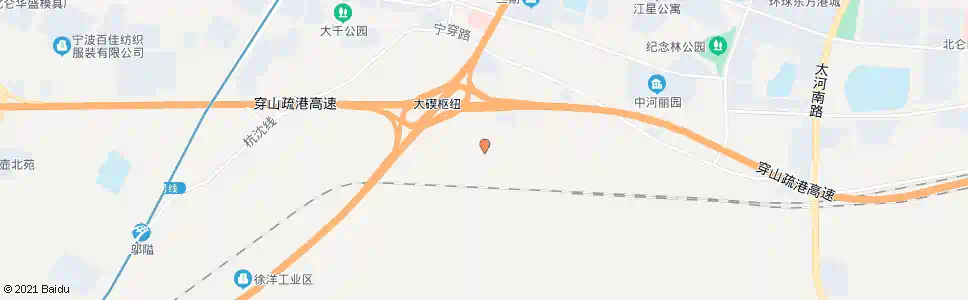 宁波万湫山_公交站地图_宁波公交_妙搜公交查询2025