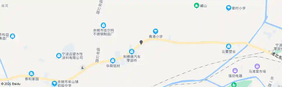 宁波青港_公交站地图_宁波公交_妙搜公交查询2025
