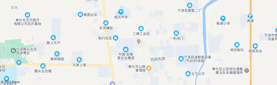 宁波亲亲家园(奉化)_公交站地图_宁波公交_妙搜公交查询2025