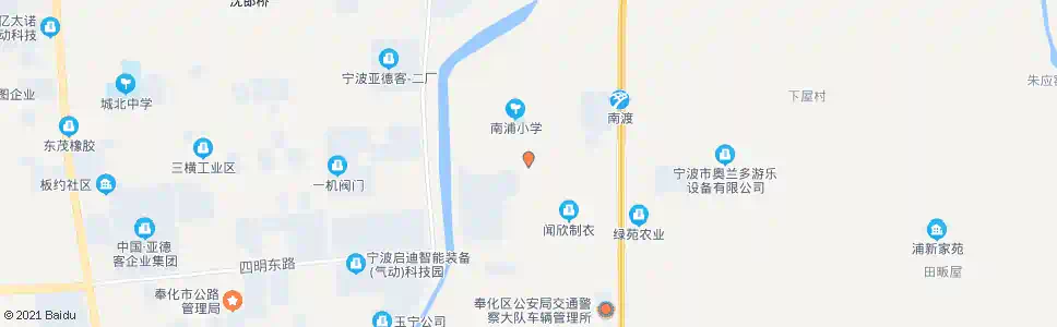 宁波南渡菜场_公交站地图_宁波公交_妙搜公交查询2025
