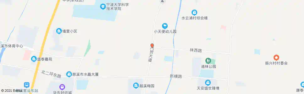 宁波林西村_公交站地图_宁波公交_妙搜公交查询2025